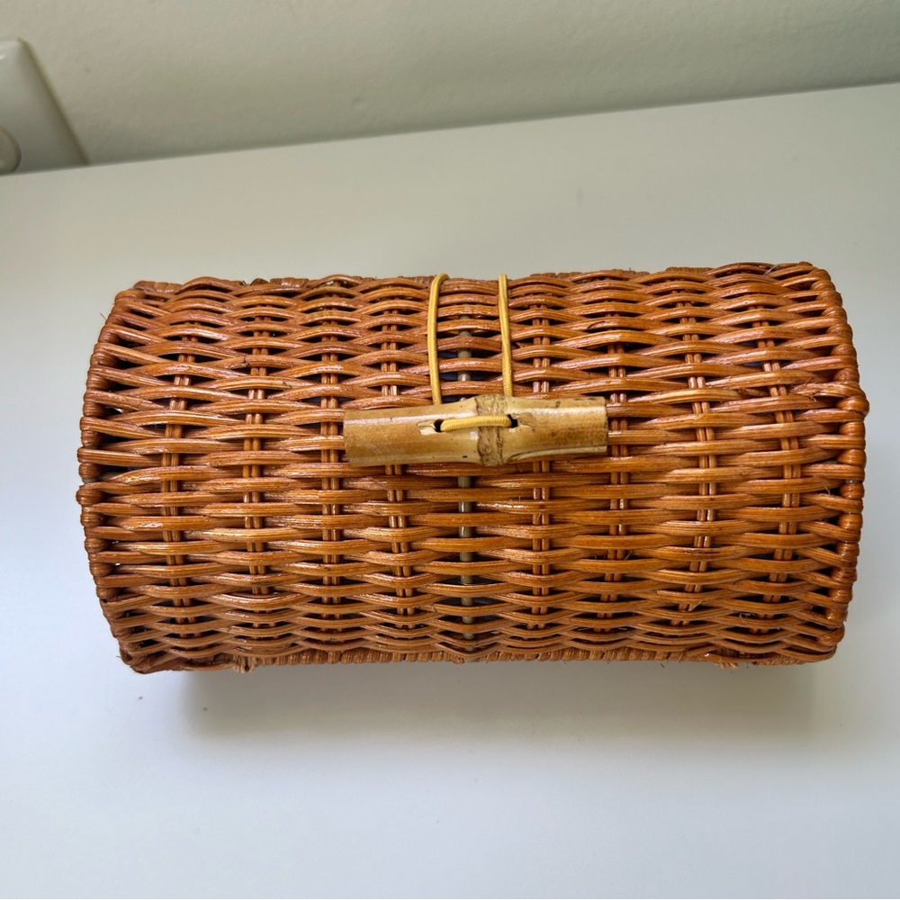 Lily Pulitzer Wicker Clutch